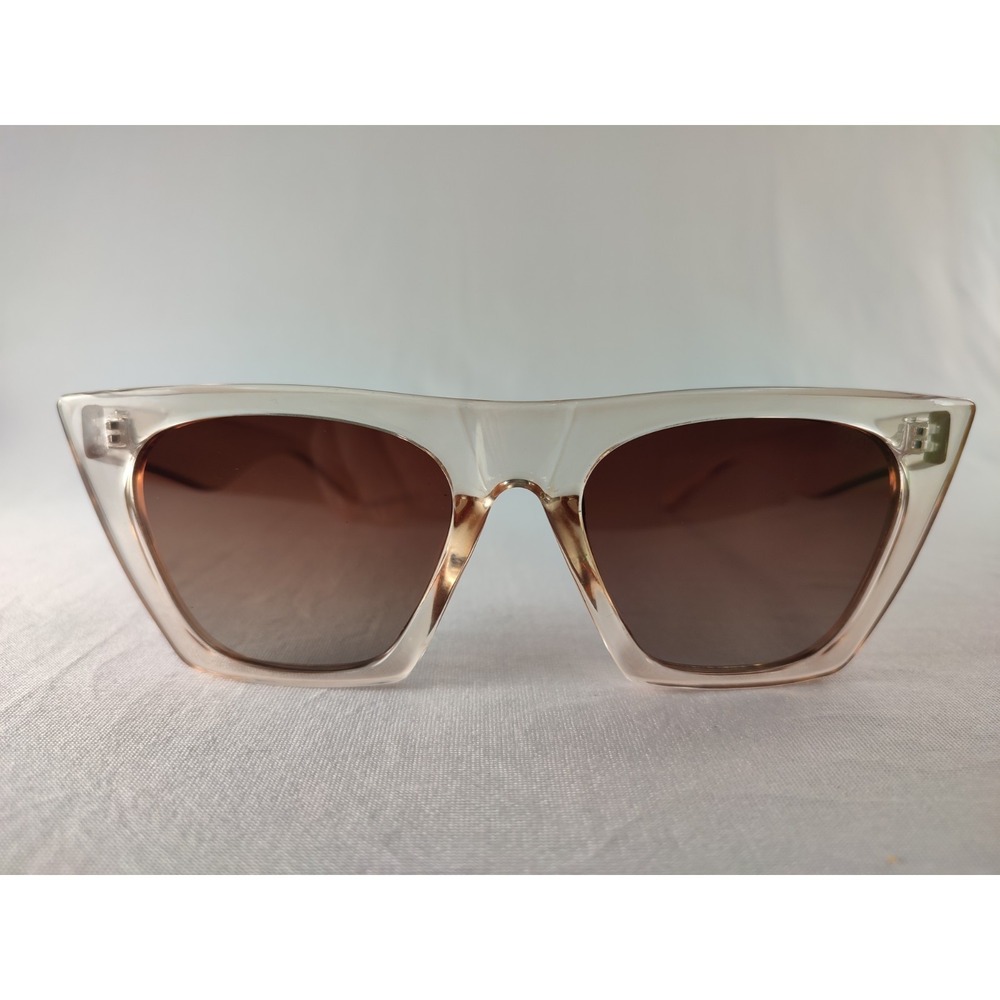 SOJOS SJ2115 C3 MZ Transparent Peach Cat Eye Sunglasses 54-29-139 UV400 Women